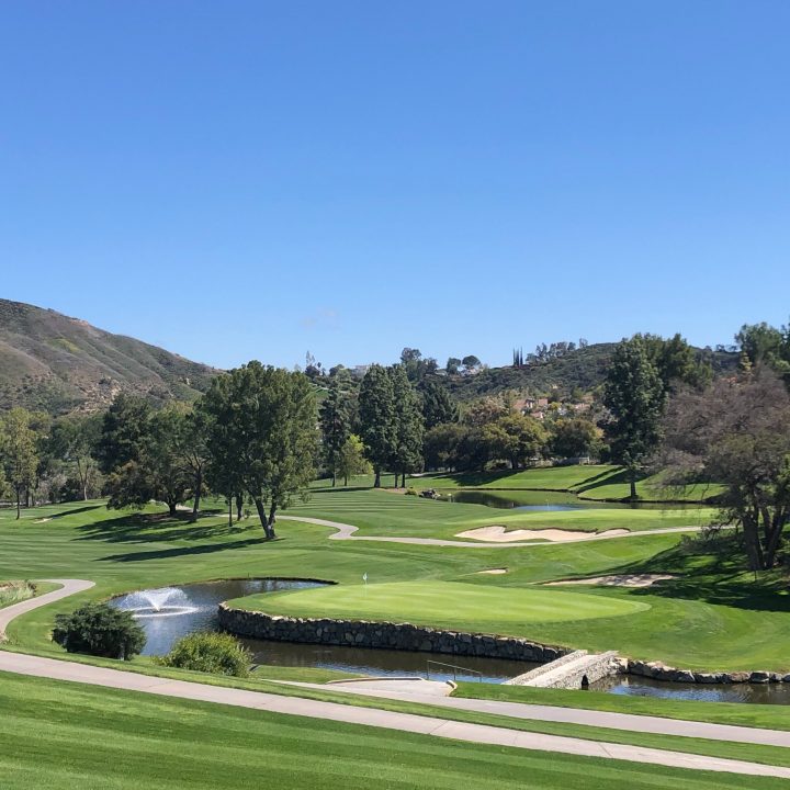 Overview of Golf Green at Calabasas Country Club